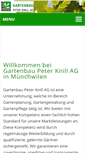 Mobile Screenshot of gartenbau-knill.ch